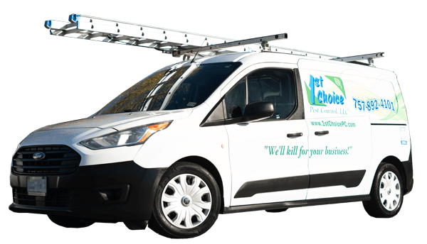 1st Choice Pest Control Van